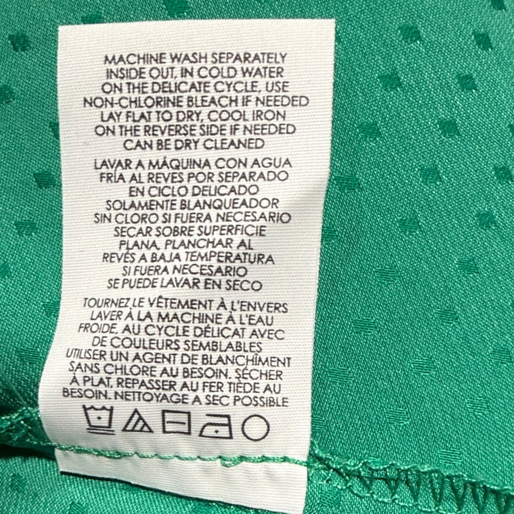 CAbi Green Sleeveless Blouse - Picture 5 of 5
